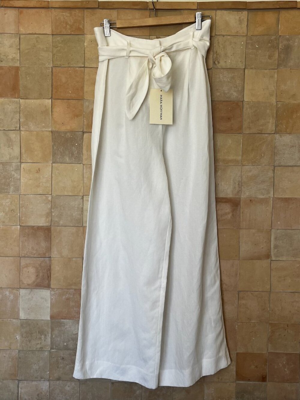 Mara Hoffman Paperbag Pants Size 6 - Picture 2 of 10